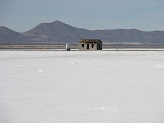 Uyuni Salt Flats in Bolivia